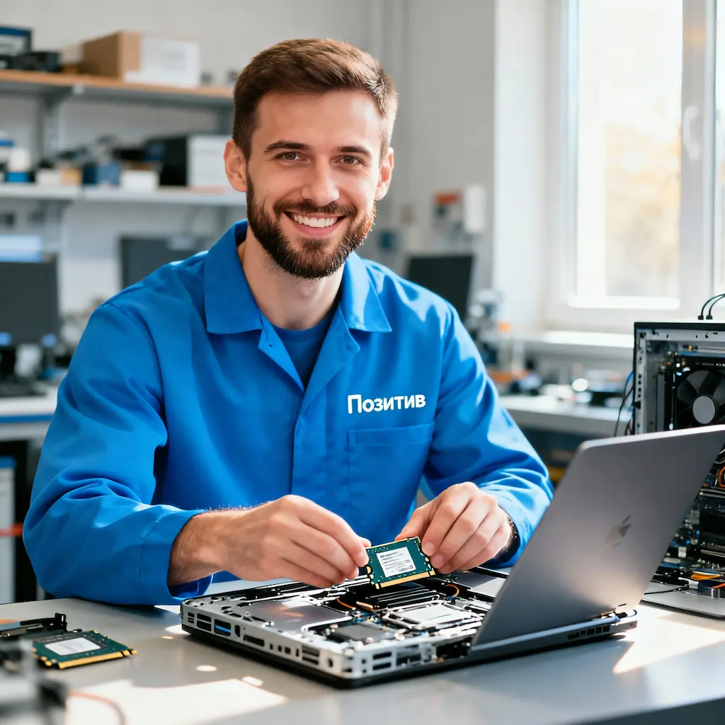 заменить HDD на SSD на ноутбуке в Новоселье