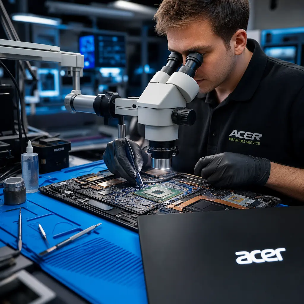 Замена видеокарты ноутбука Acer в Новоселье