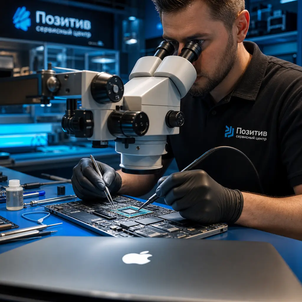 Замена видеокарты Apple MacBook в Новоселье