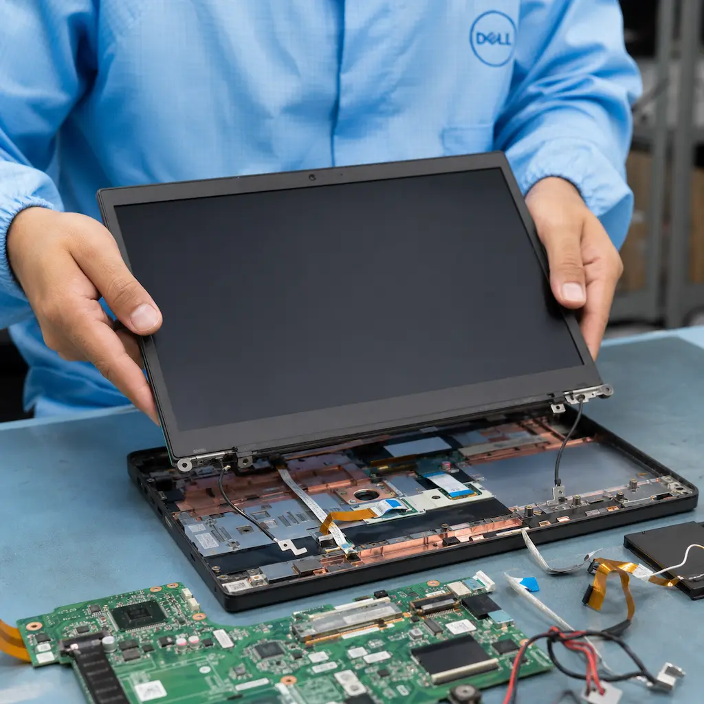 заменить матрицу ноутбука Dell в Новоселье