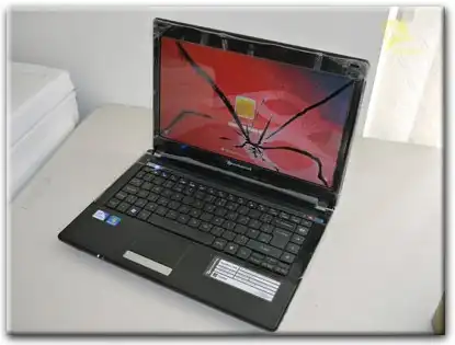 Замена матрицы Packard Bell в Новоселье