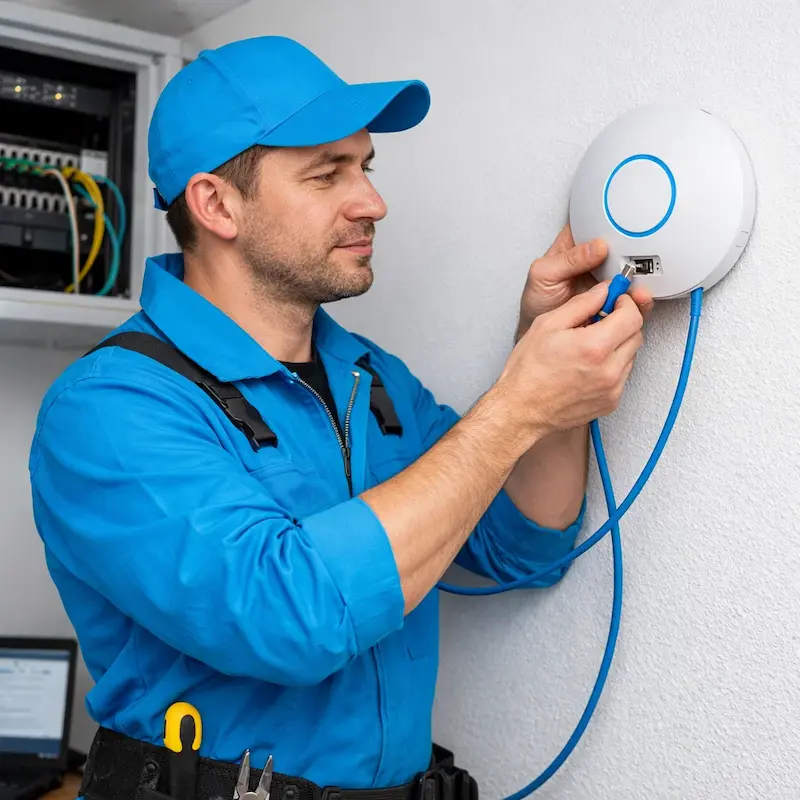 Подключение точки доступа в Новоселье