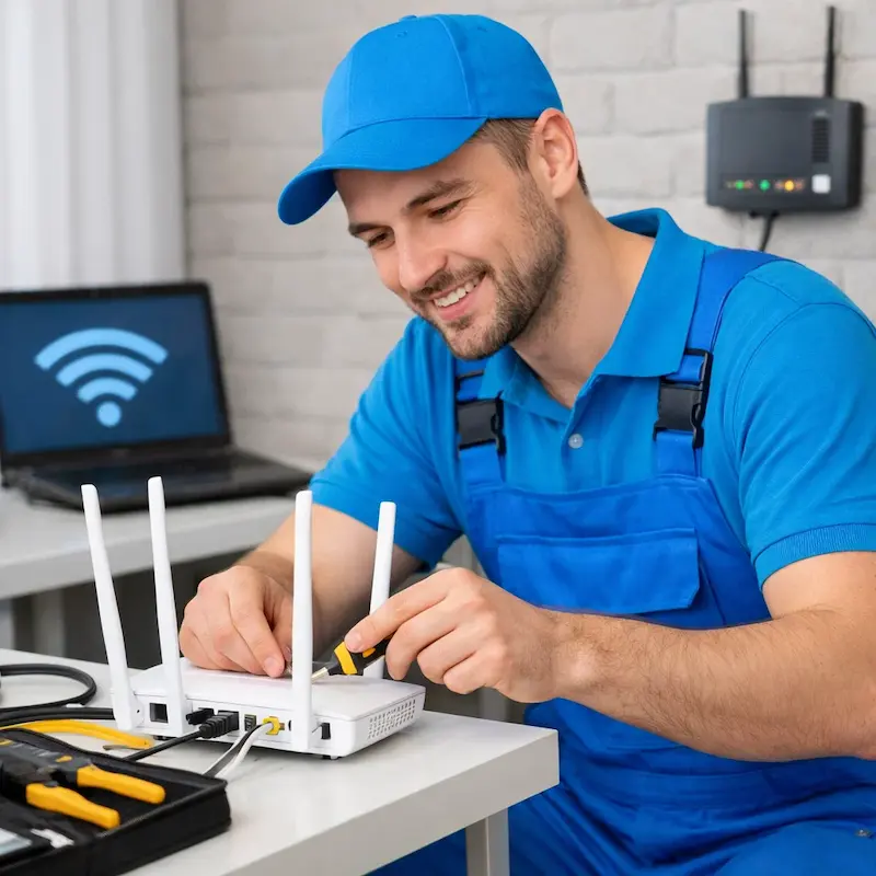 Настройка Wi - Fi в Новоселье