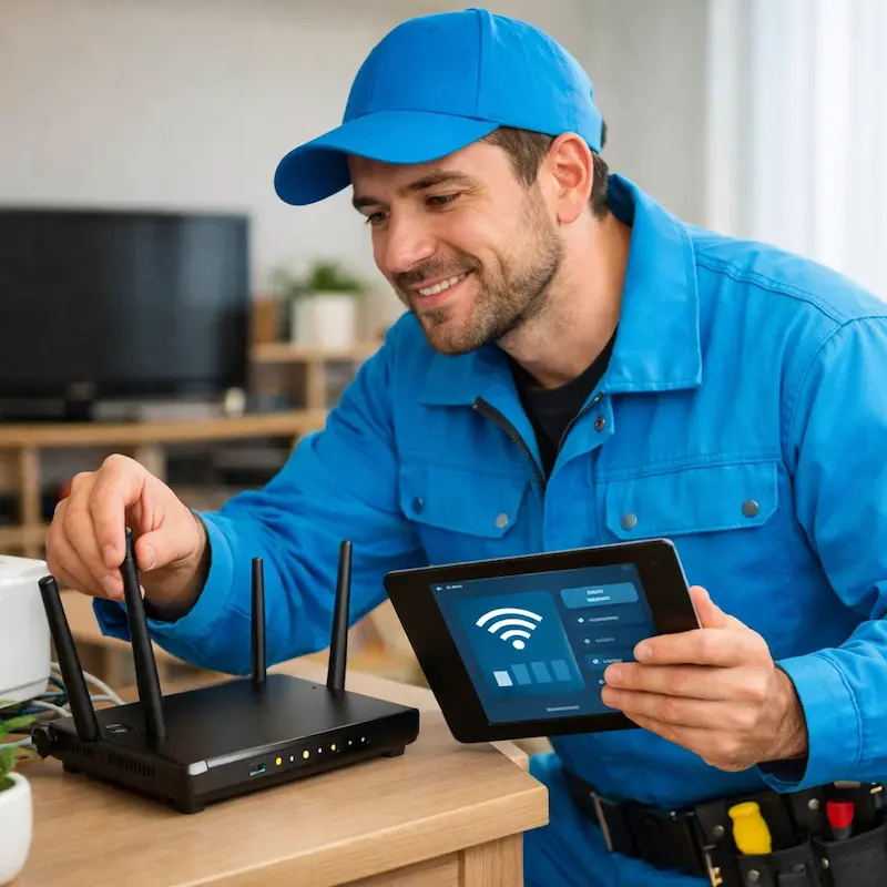 Настройка Wi-Fi для квартиры, дома и офиса в Новоселье