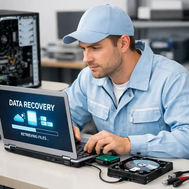 Восстановление данных и файлов в Новоселье