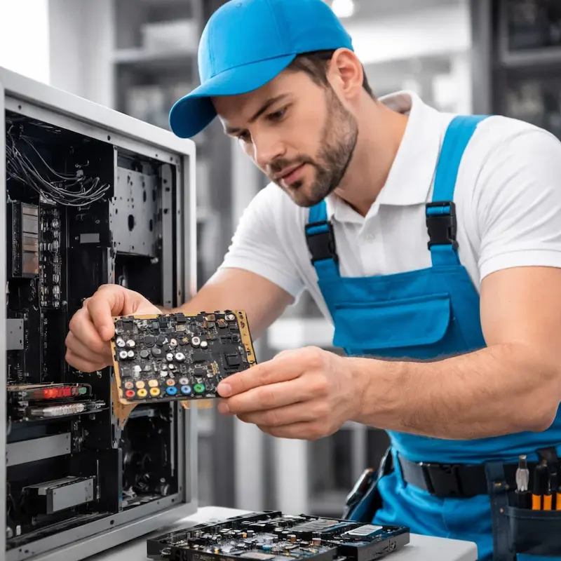 Замена звуковой карты на компьютере в Новоселье