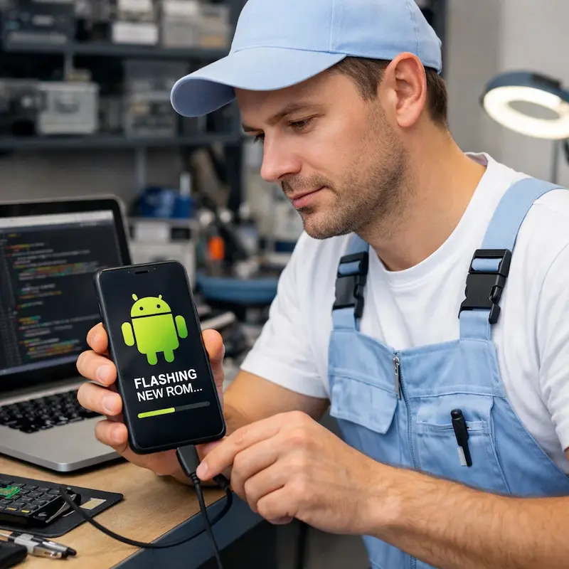 Прошивка Android в Новоселье