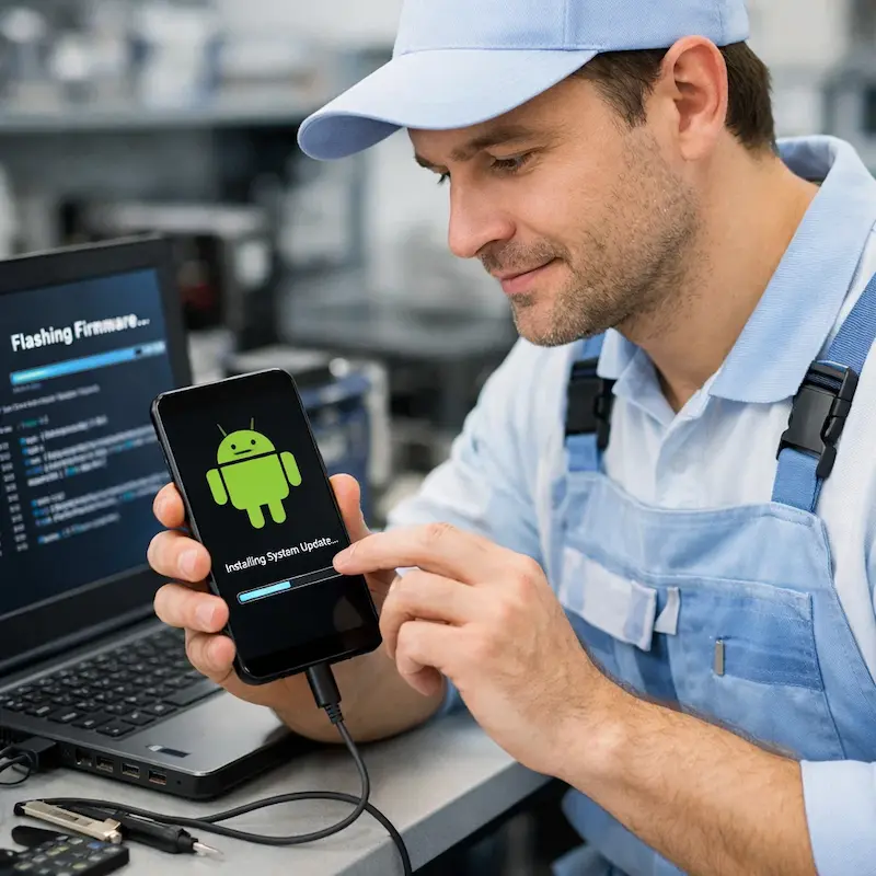 Перепрошить телефон в Новоселье